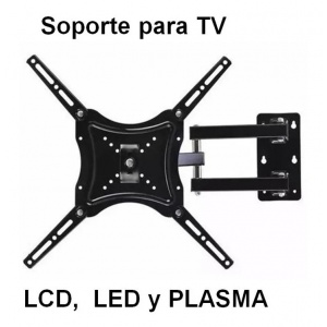 Soporte Base Pared Móvil Giro Escualizable Led Smart Tv Lcd